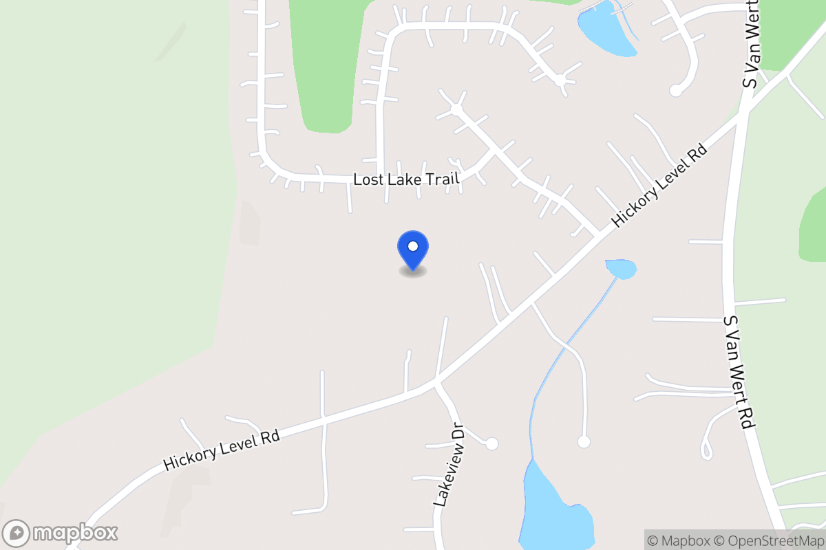 Map of 1591 Ne Hickory Level Rd