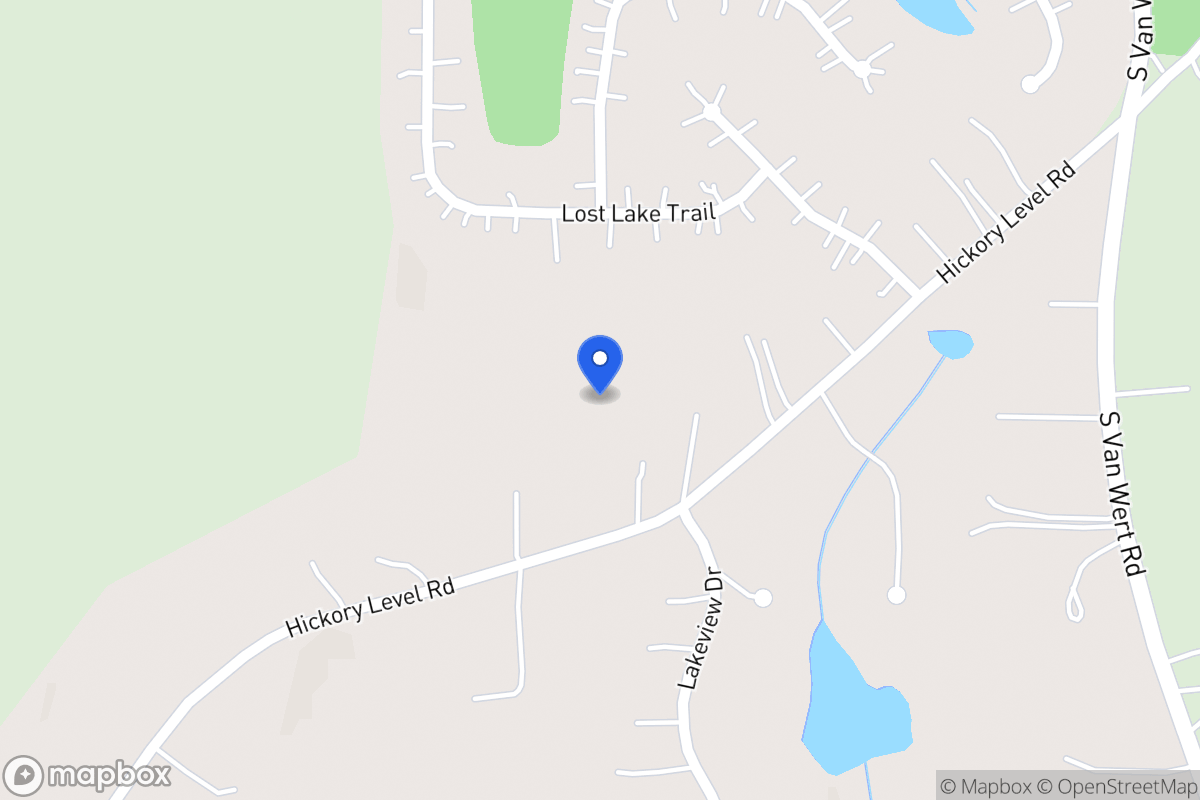 Map of 1615 Ne Hickory Level Rd