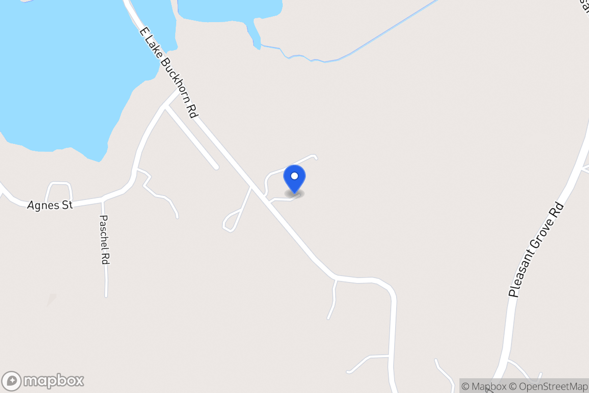 Map of 155 E Lake Buckhorn Rd
