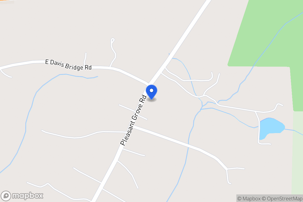 Map of 2280 Pleasant Grove Church Rd