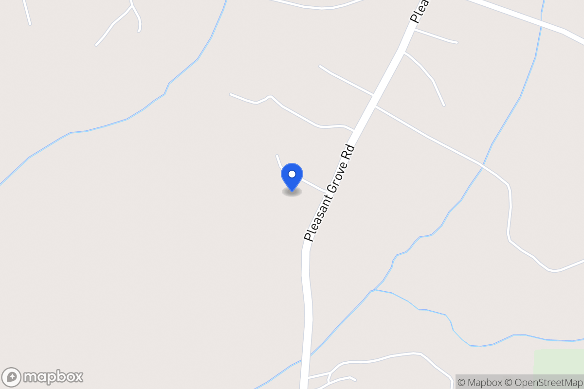 Map of 2529 Pleasant Grove Church Rd