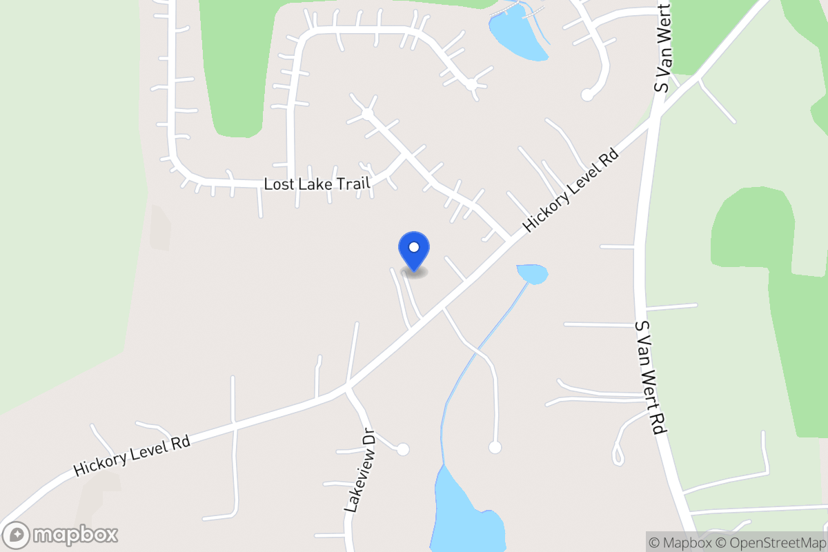 Map of 1545 Ne Hickory Level Rd