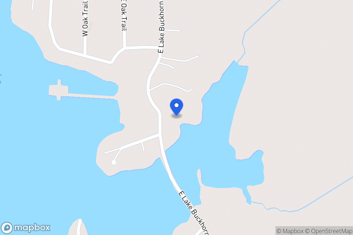 Map of 393 E Lake Buckhorn Rd