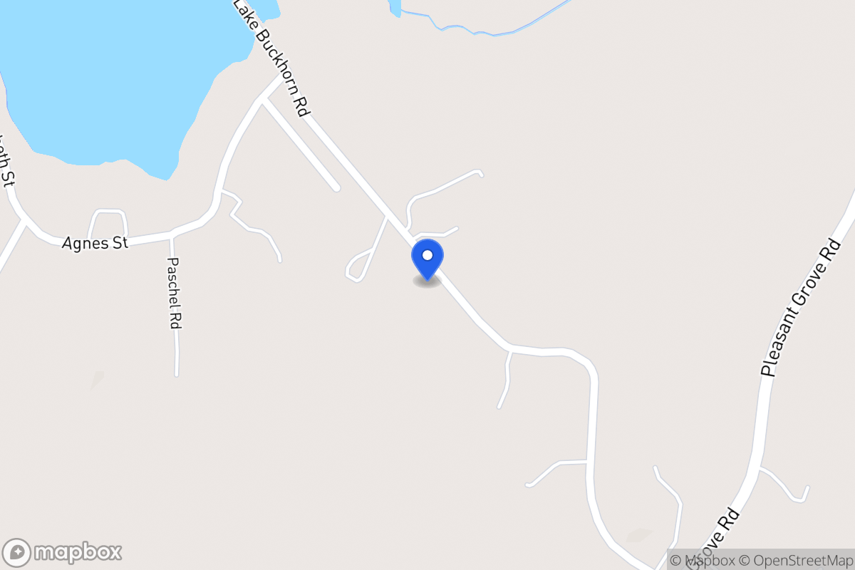 Map of 158 E Lake Buckhorn Rd