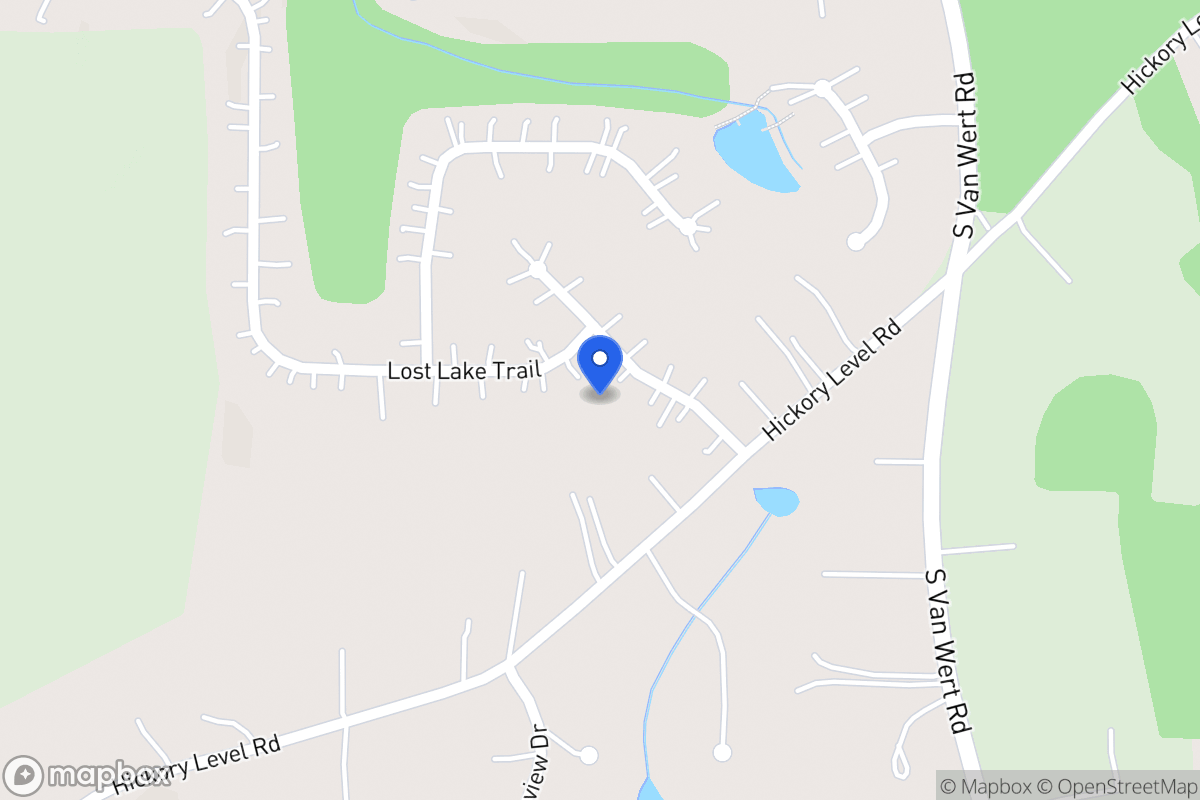 Map of 112 Lost Lake Dr
