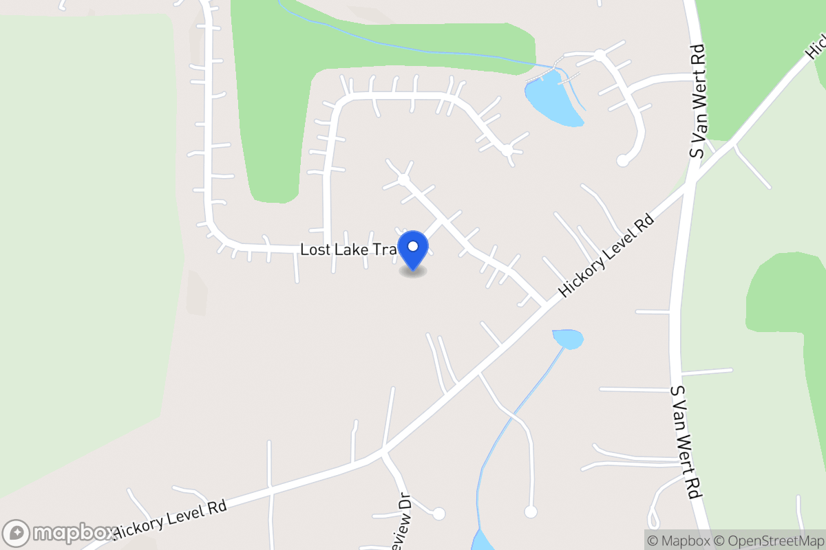 Map of 110 Lost Lake Trl