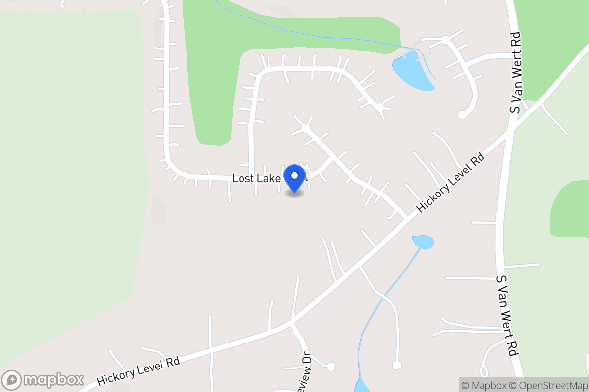 Map of 114 Lost Lake Trl