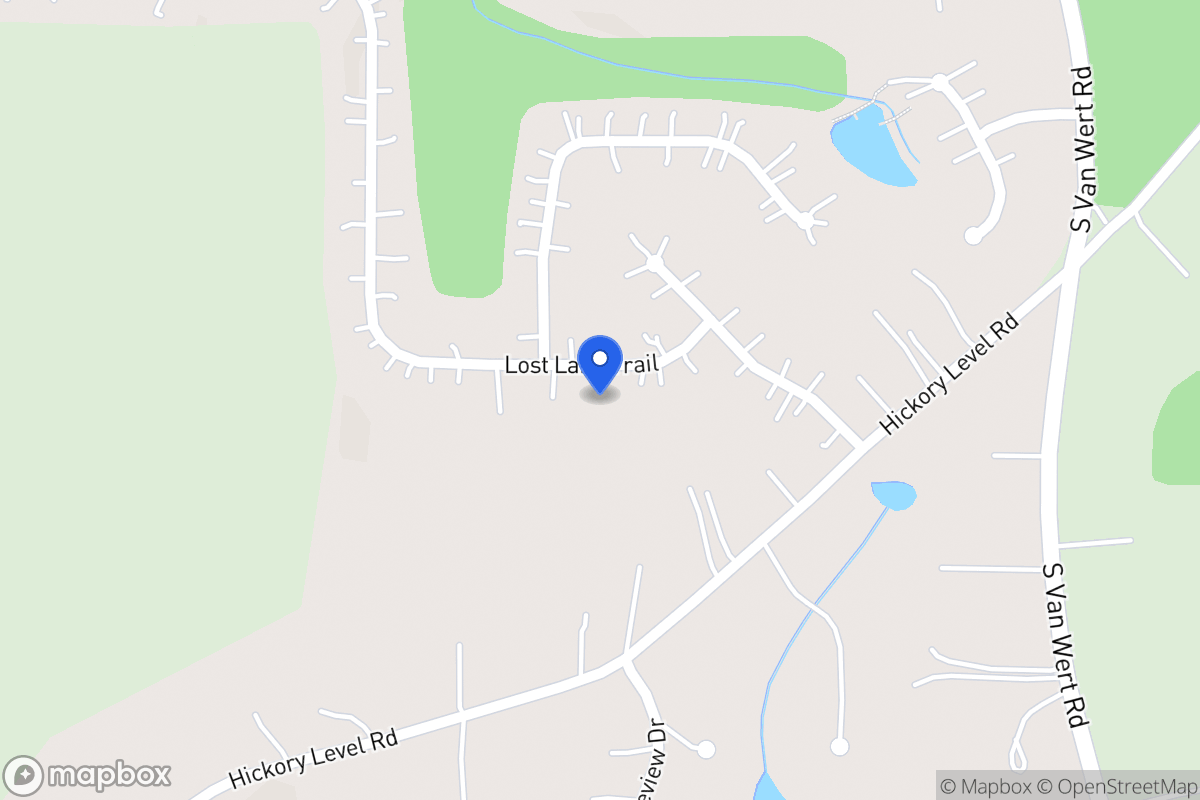 Map of 118 Lost Lake Trl
