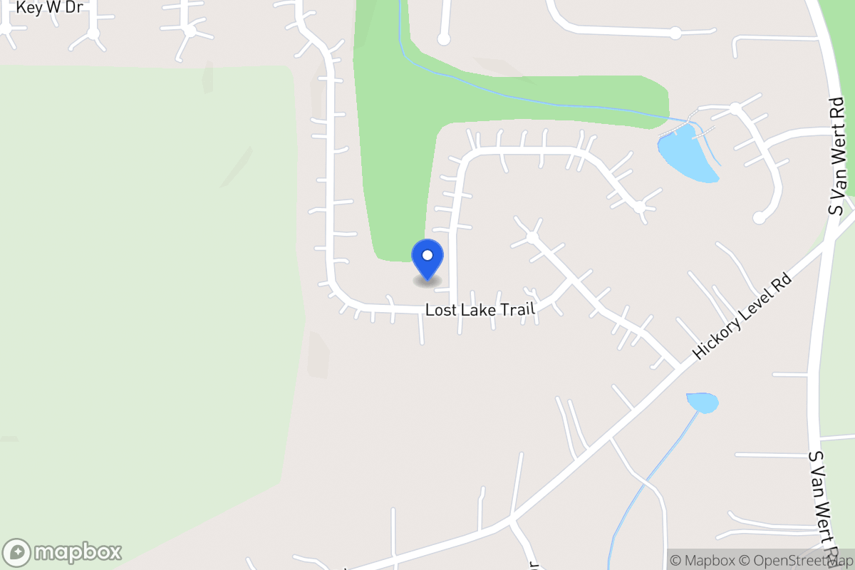 Map of 202 Lost Lake Way