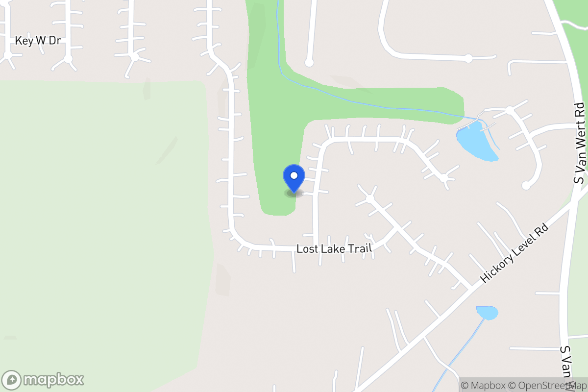 Map of 208 Lost Lake Way