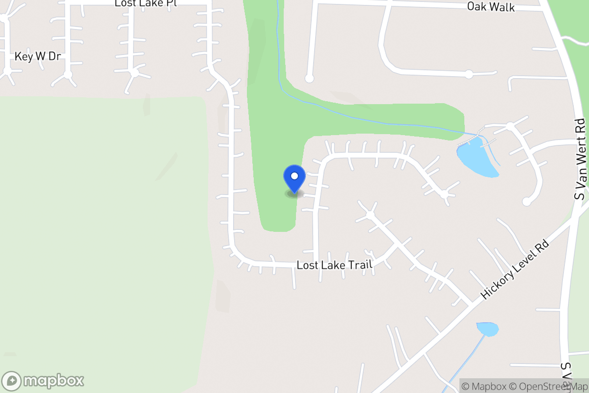 Map of 212 Lost Lake Way