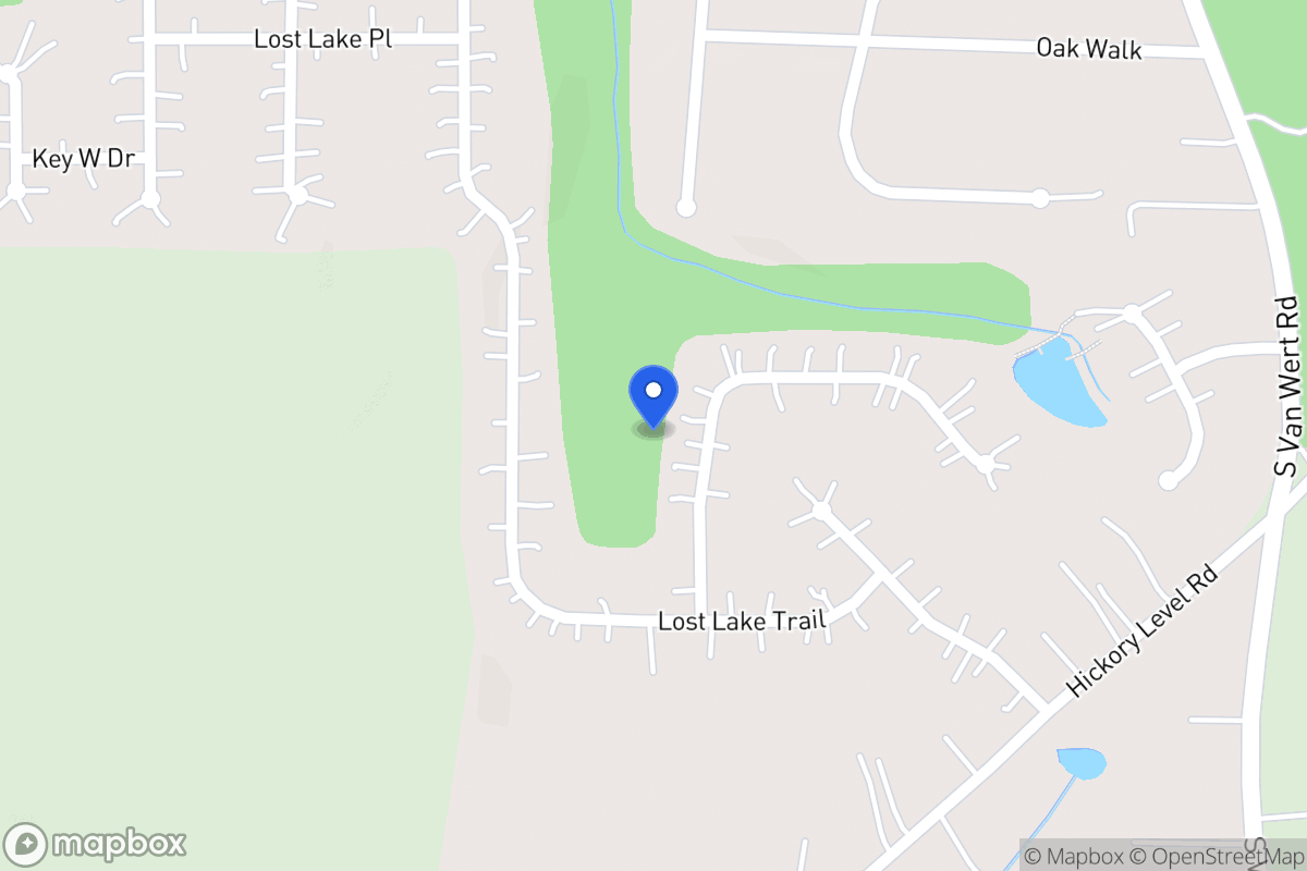 Map of 216 Lost Lake Way