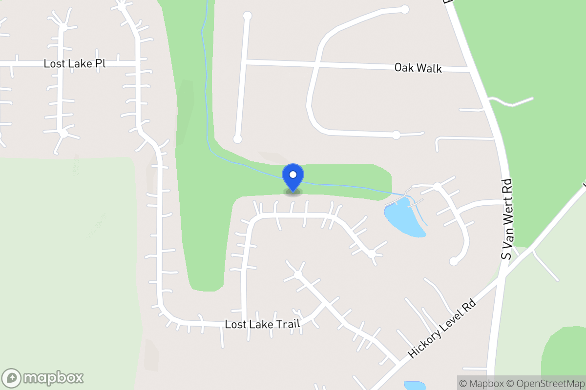 Map of 240 Lost Lake Way