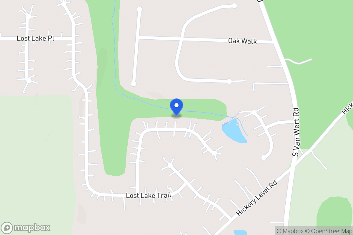 Map of 244 Lost Lake Way