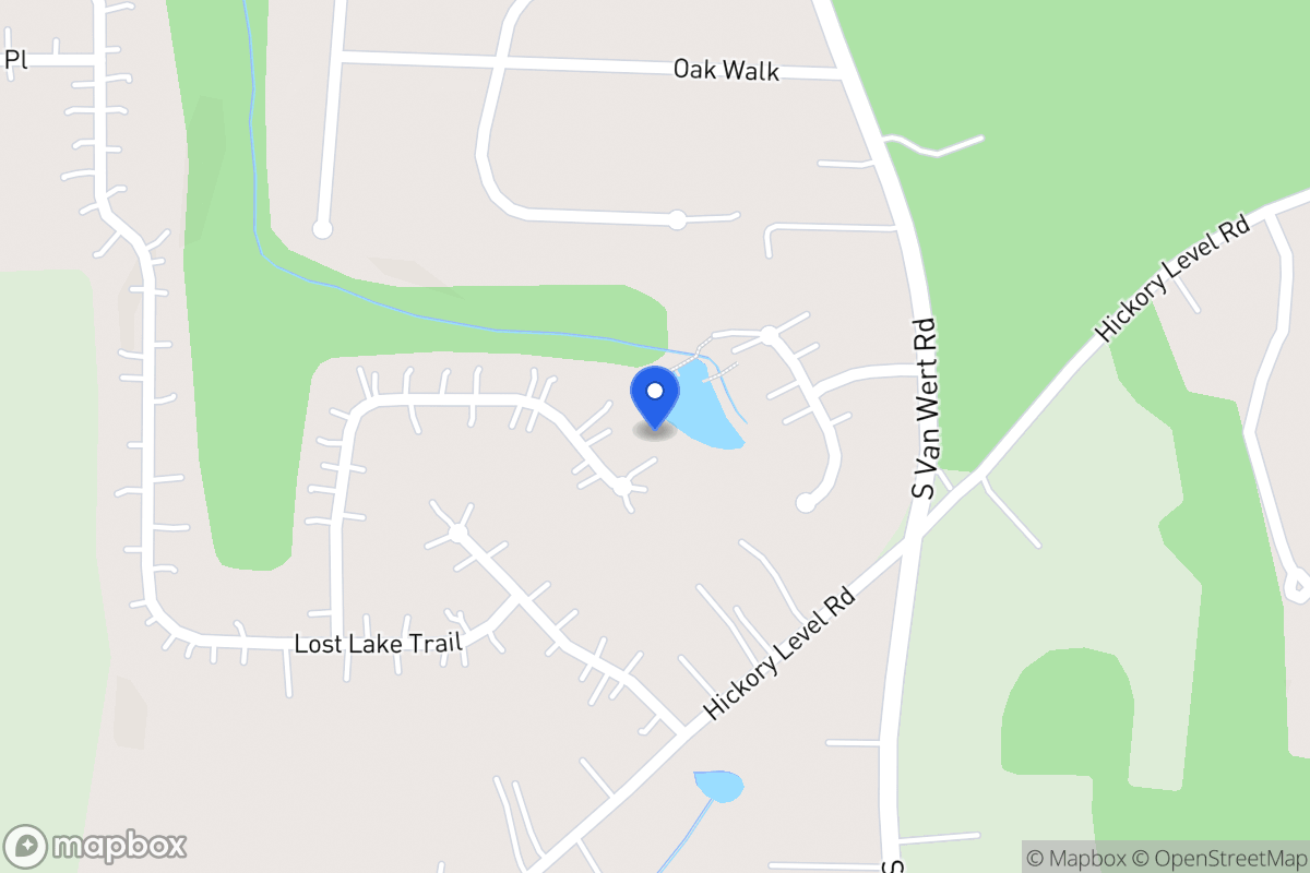 Map of 264 Lost Lake Way