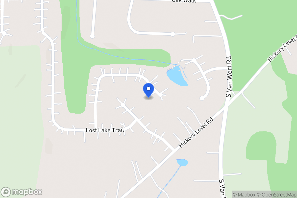 Map of 263 Lost Lake Way