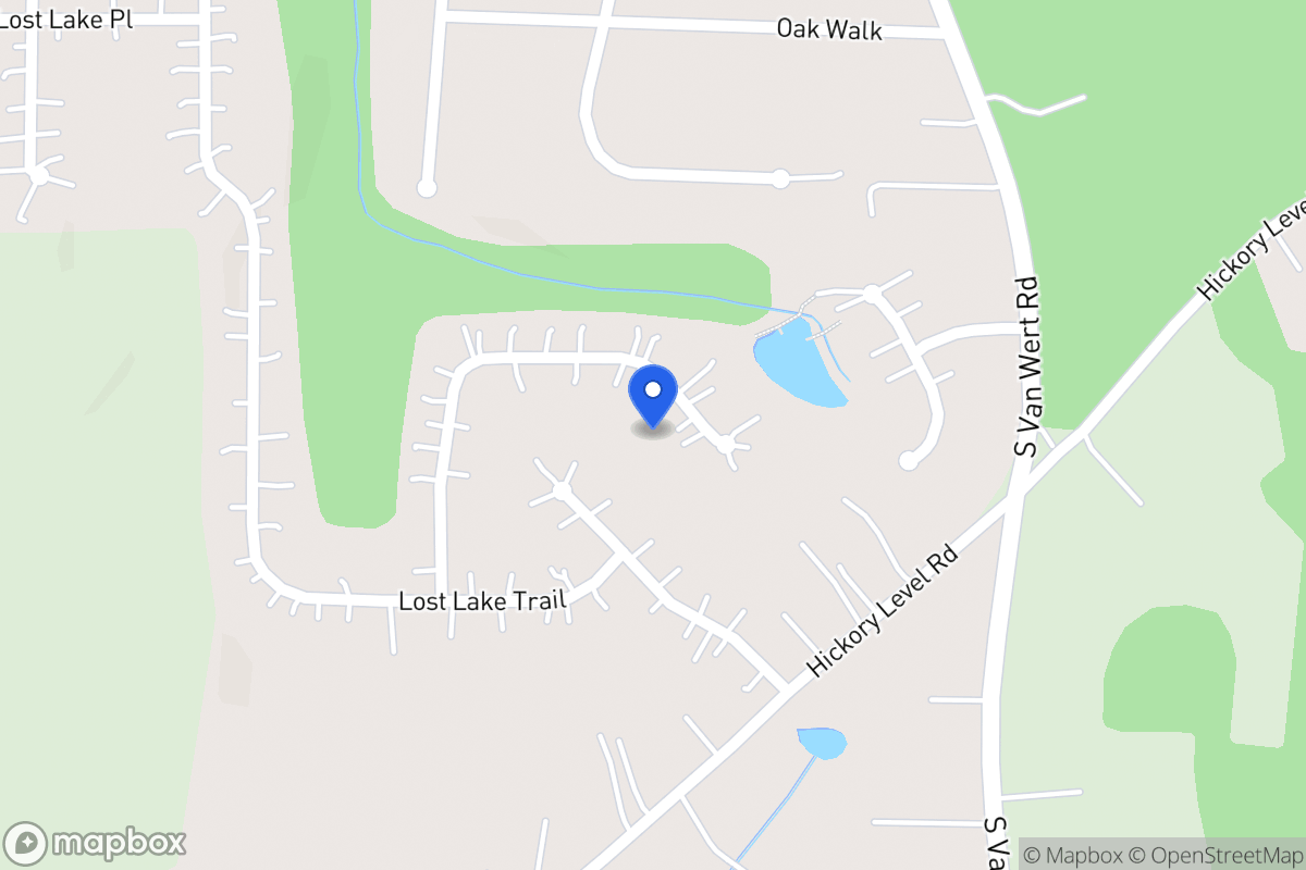 Map of 259 Lost Lake Way