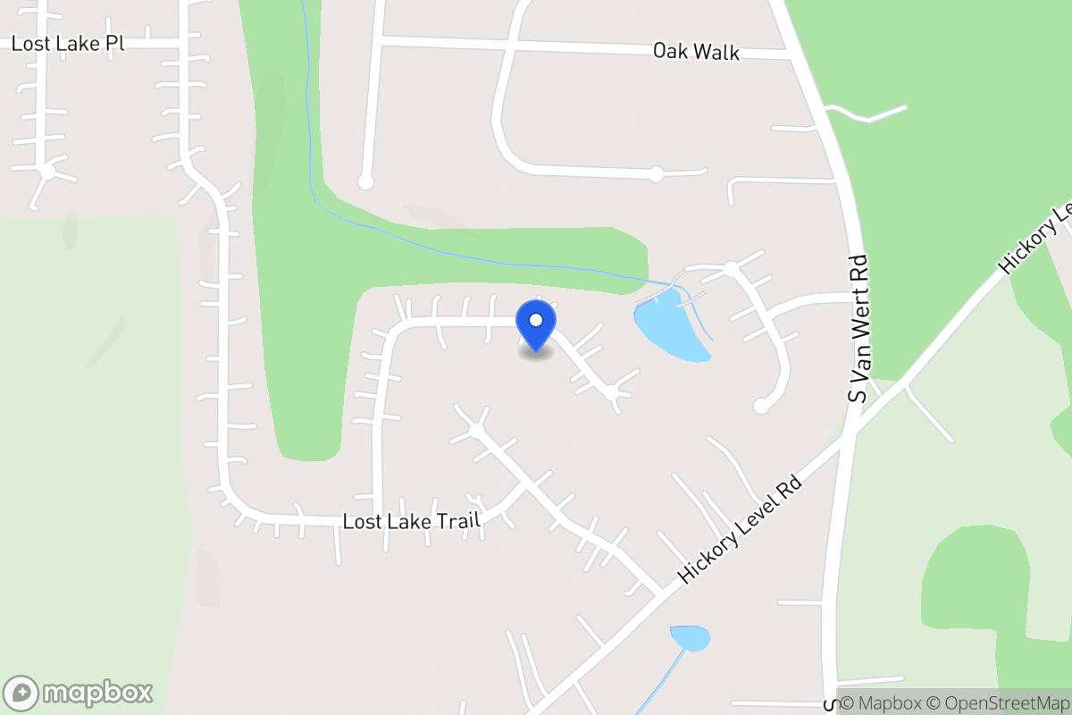 Map of 253 Lost Lake Way