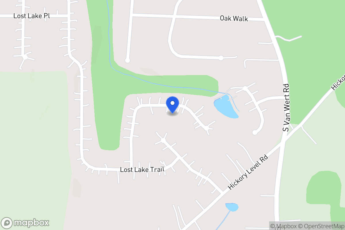 Map of 245 Lost Lake Way
