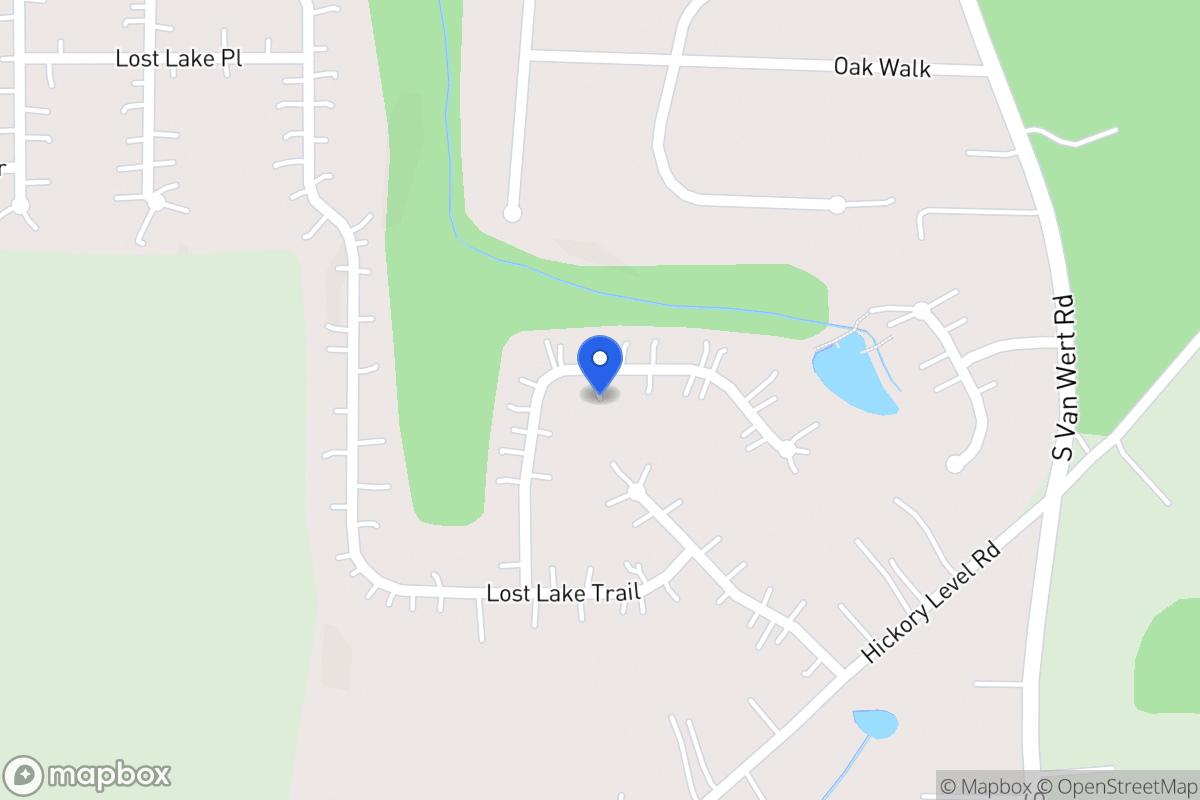 Map of 235 Lost Lake Way