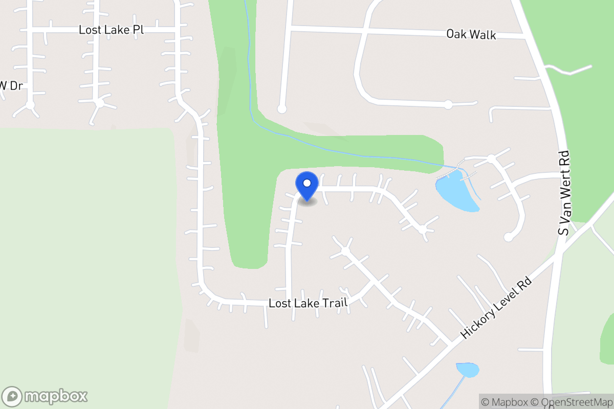 Map of 225 Lost Lake Way