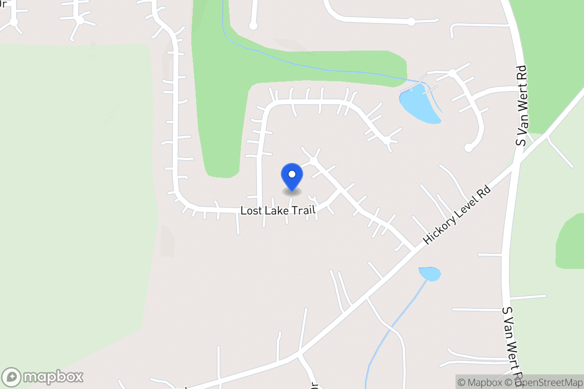 Map of 111 Lost Lake Trl