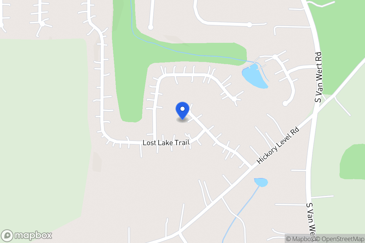 Map of 124 Lost Lake Dr