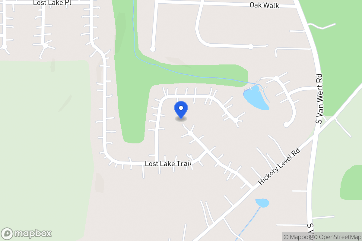 Map of 129 Lost Lake Dr