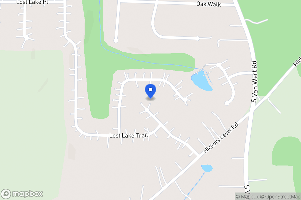 Map of 125 Lost Lake Dr