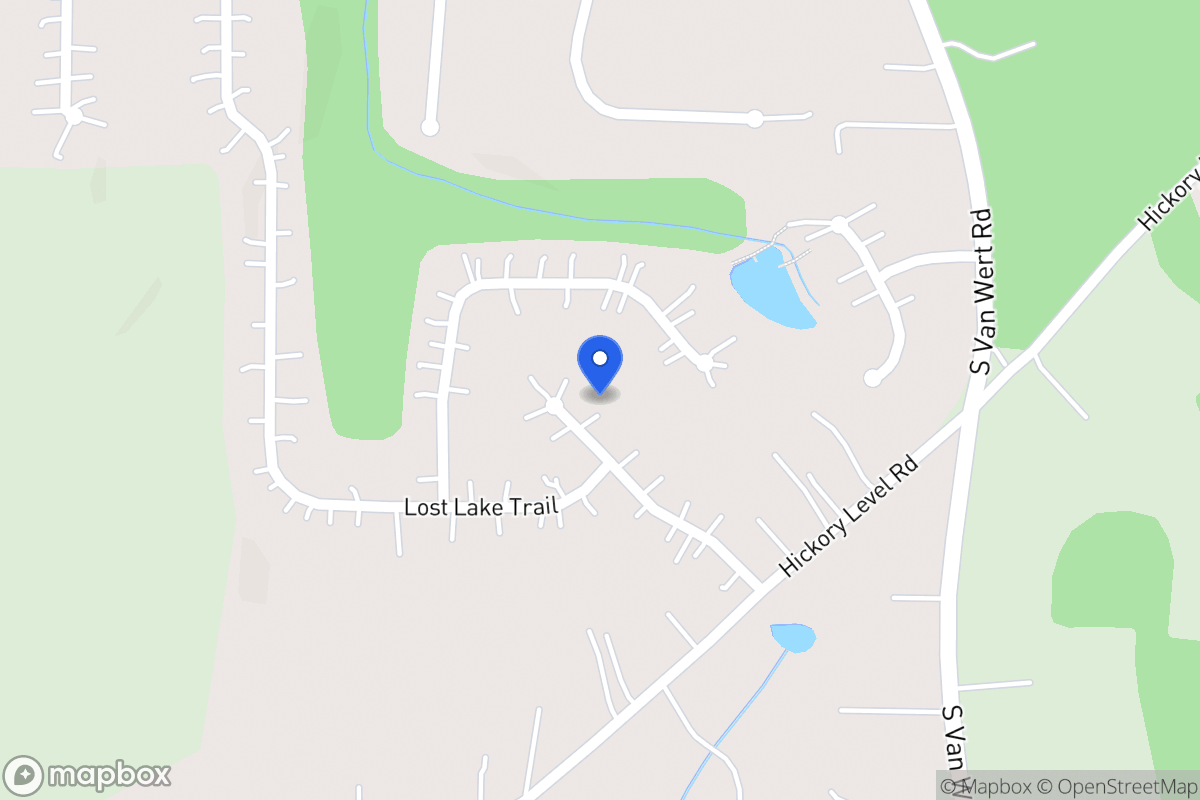 Map of 121 Lost Lake Dr