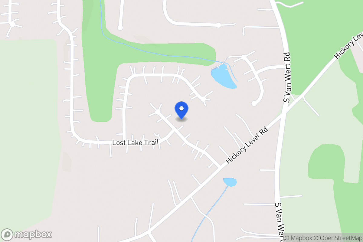 Map of 117 Lost Lake Dr