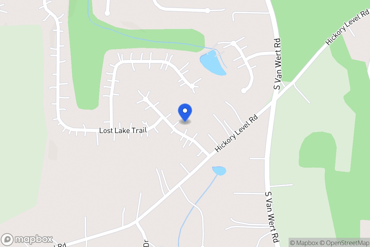 Map of 109 Lost Lake Dr