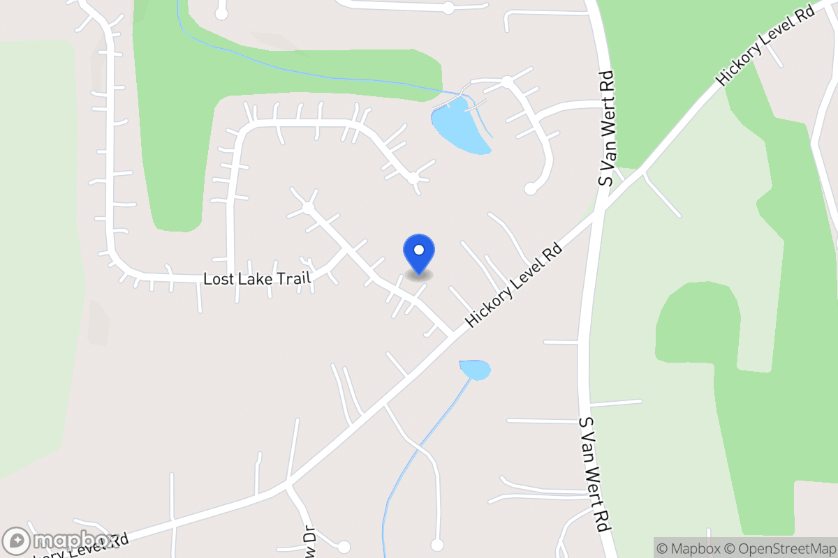 Map of 105 Lost Lake Dr