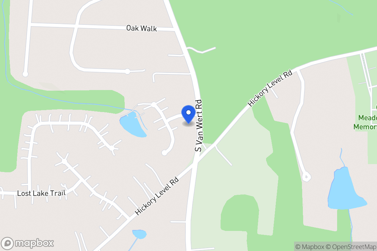 Map of 206 Lost Lake Ln