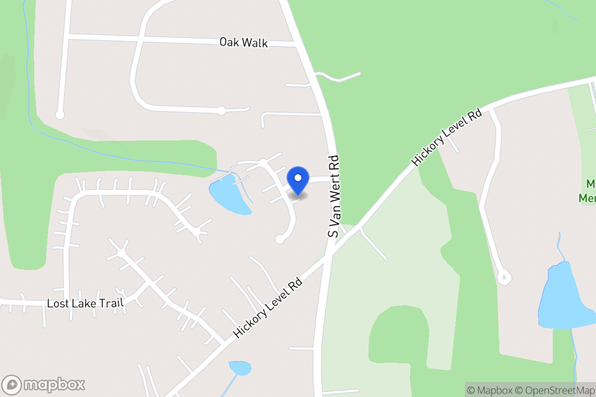 Map of 302 Lost Lake Ct