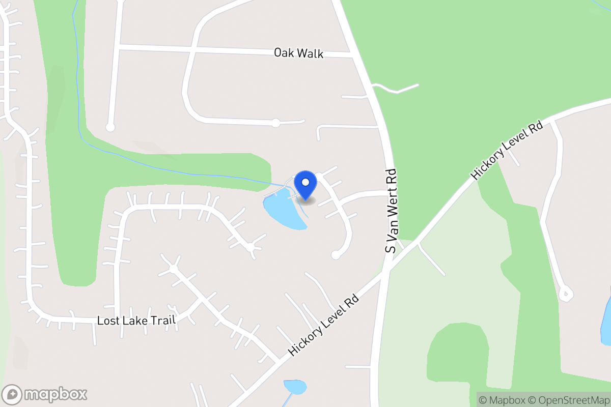 Map of 309 Lost Lake Ct