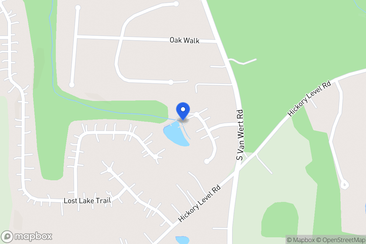 Map of 307 Lost Lake Ct