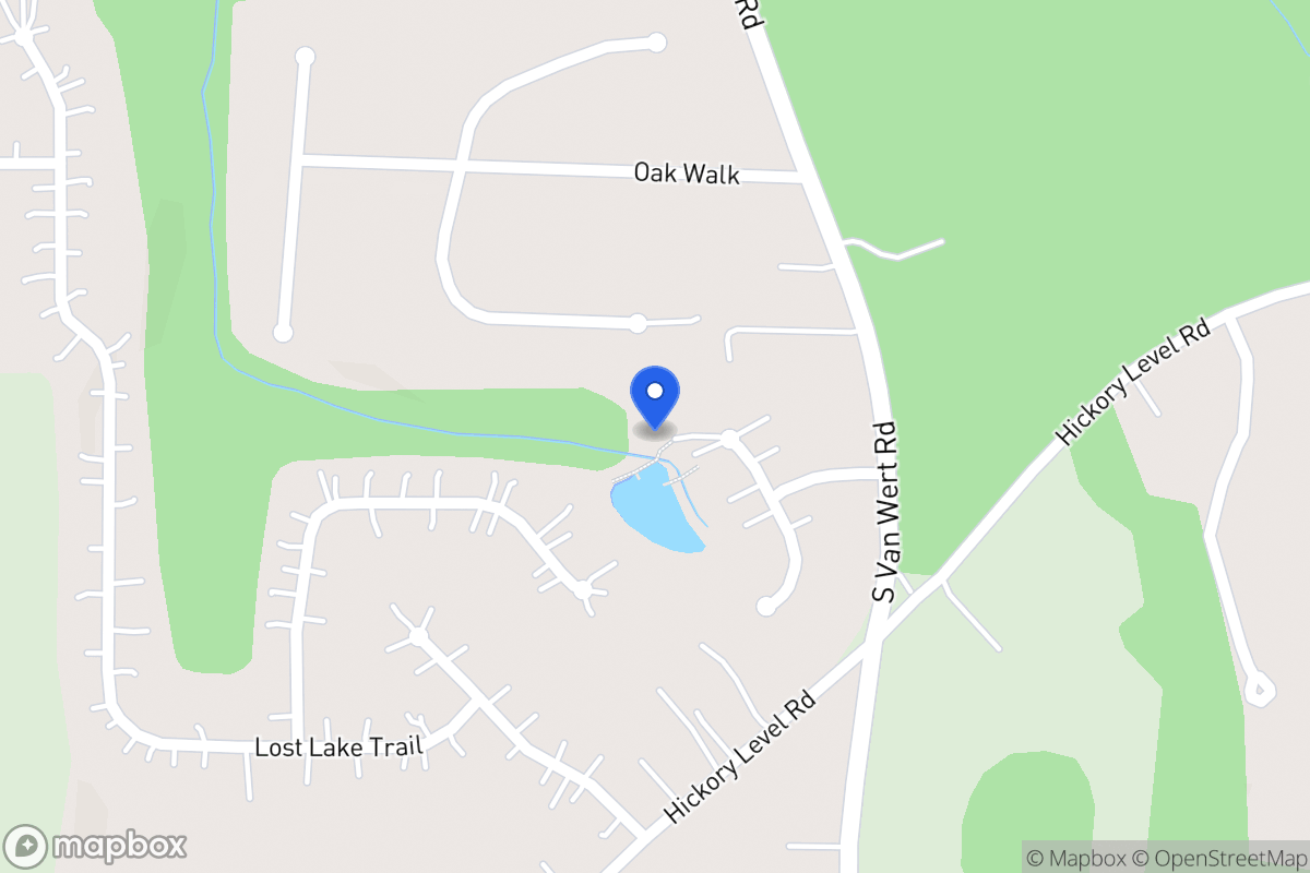 Map of 305 Lost Lake Ct
