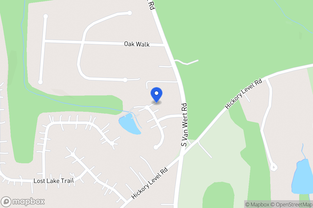 Map of 303 Lost Lake Ct