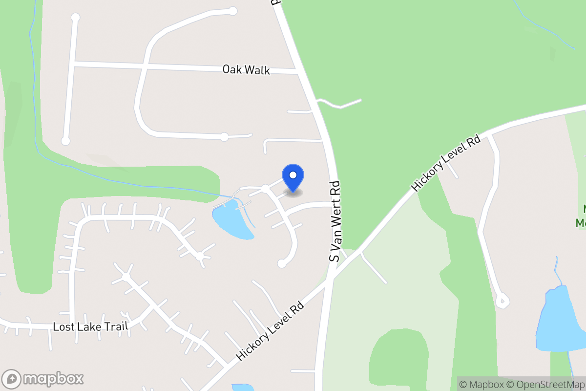Map of 301 Lost Lake Ct