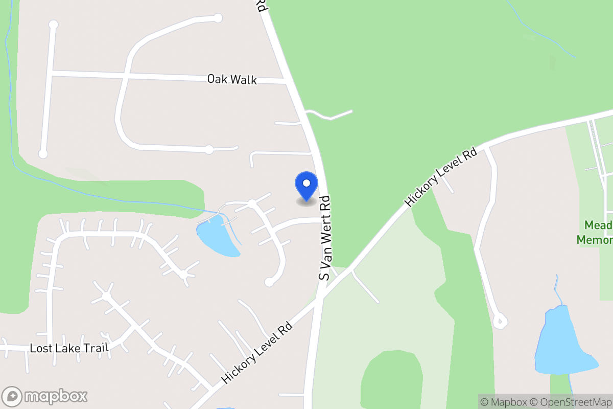 Map of 203 Lost Lake Ln