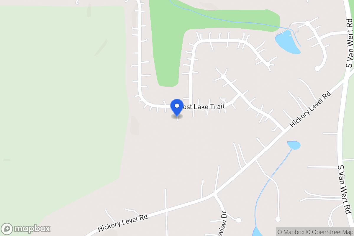 Map of 134 Lost Lake Trl