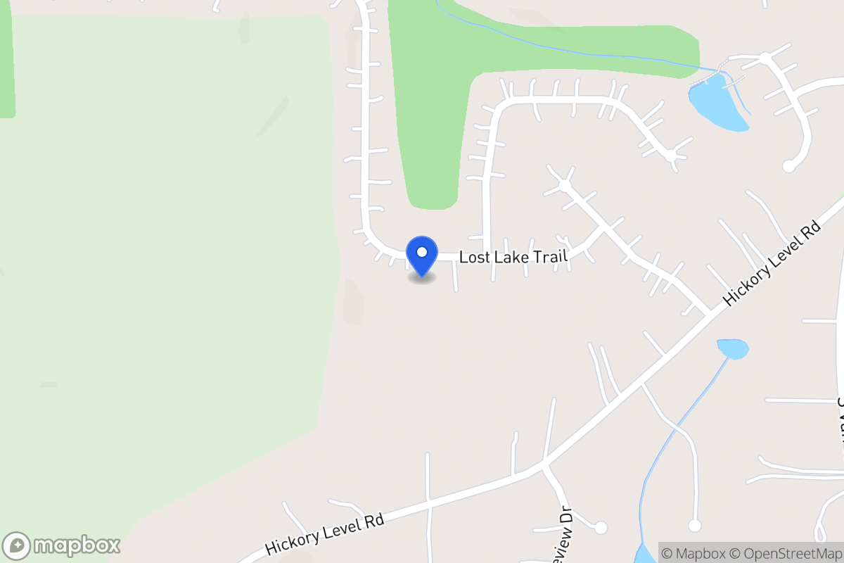 Map of 140 Lost Lake Trl