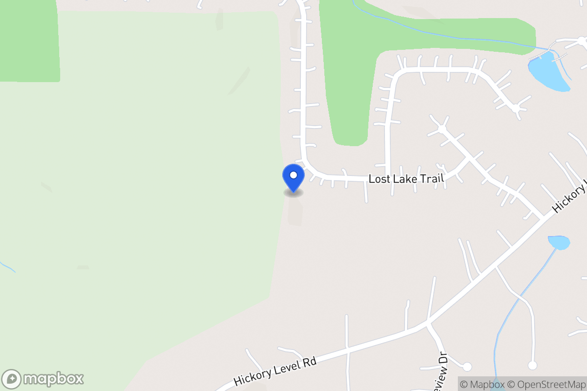 Map of 158 Lost Lake Trl