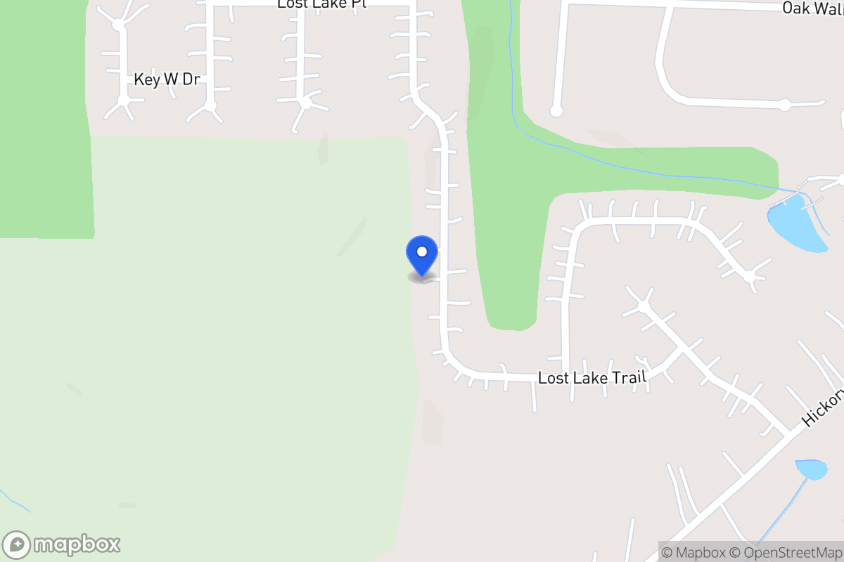 Map of 182 Lost Lake Trl
