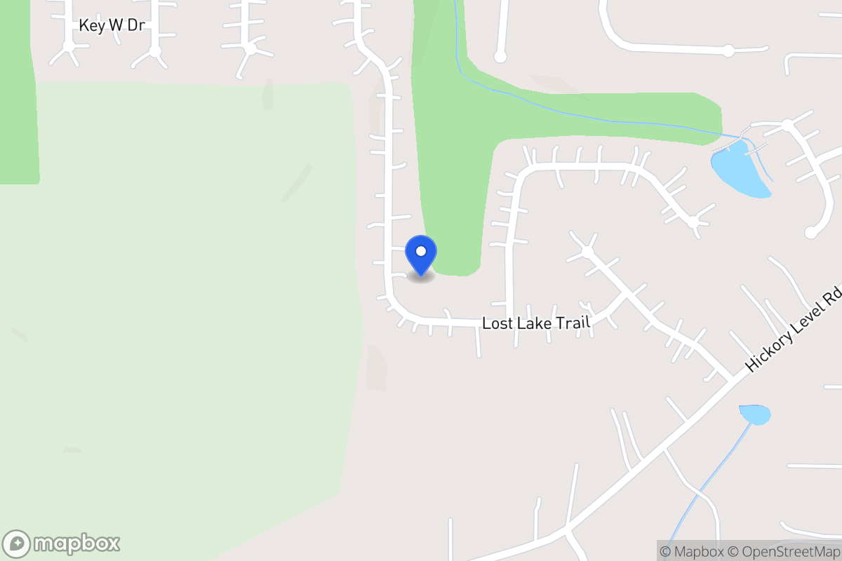 Map of 165 Lost Lake Trl