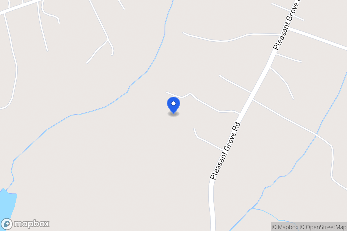 Map of 2497 Pleasant Grove Church Rd