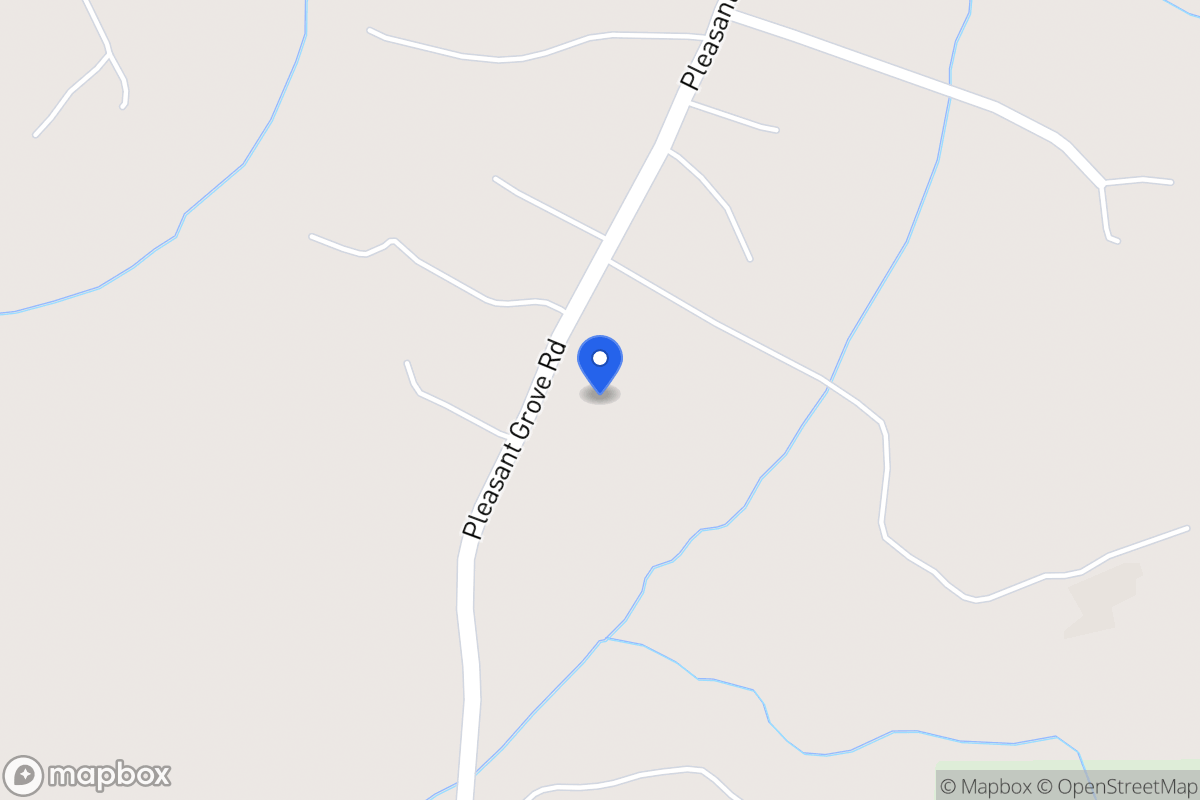 Map of 2450 Pleasant Grove Church Rd