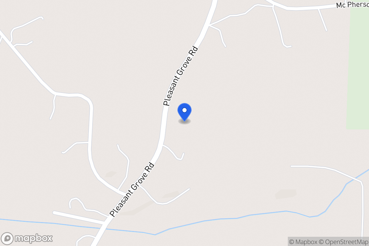 Map of 2714 Pleasant Grove Church Rd