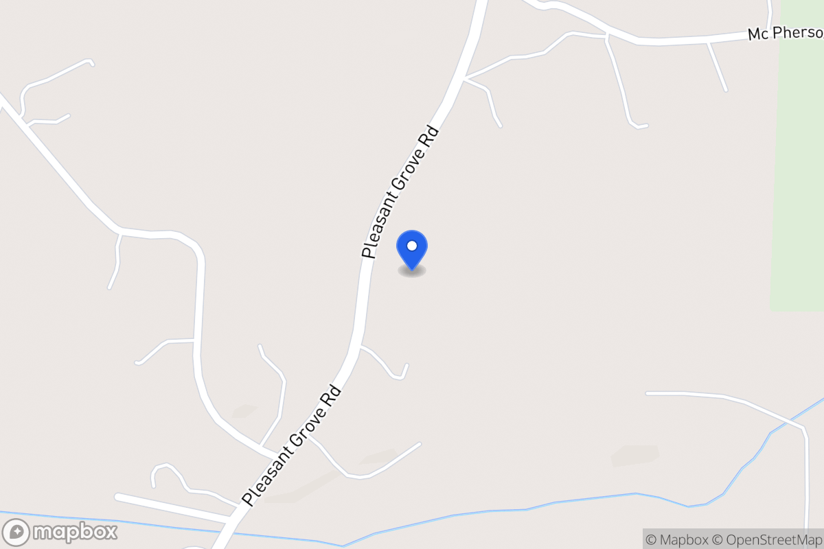 Map of 2710 Pleasant Grove Church Rd